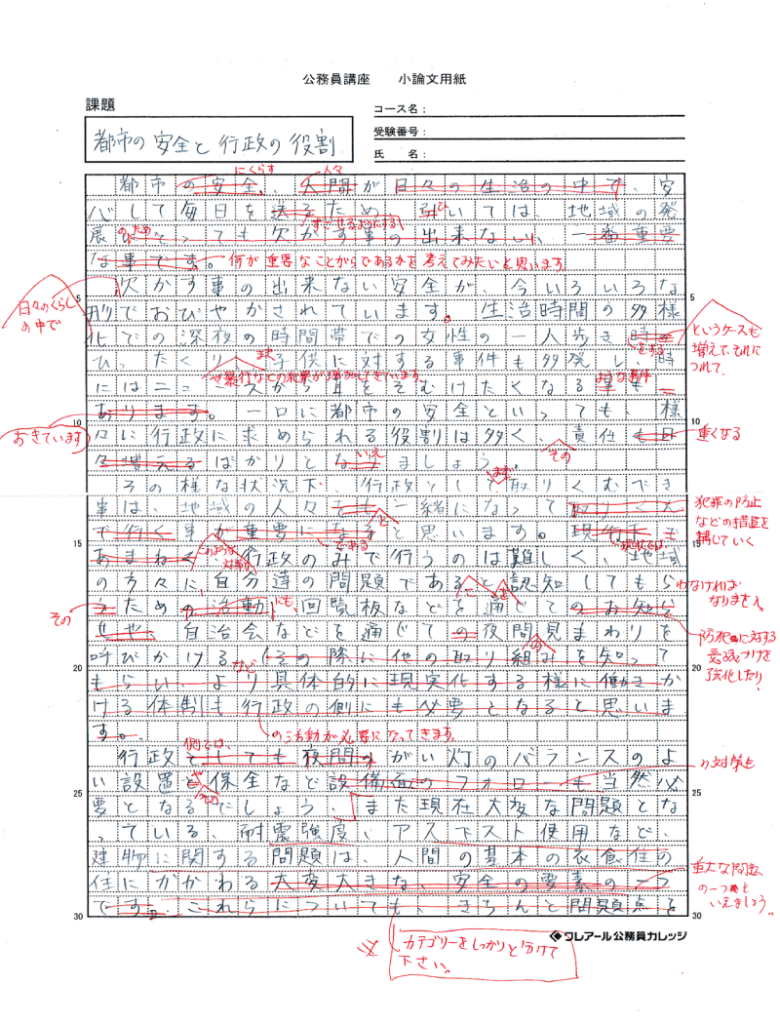 添削指導例