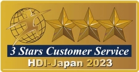3 Stars Customer Service HDI-Japan 2024