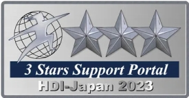 3 Stars Support Portal HDI-Japan 2024